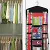 37x16 i Hanging Christmas Gift Bag Organizer med flera fickor Wrappy Paper Storage Wrap 240319