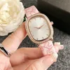 WASTER WARRIST WATCH FOR WOMED Square Luxury Lady Girl Girl Style Leather Strap Band Quartz Crystal Watches Free Shipping 2024