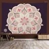 Wandtapijten Wandtapijt Wanddecoratie Vierkant Hippie Mandala Achtergrond Ruimte Planeet Bohemen Woonkamer Decoratie Hangdoek