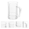 Wine Glasses 540 Ml Transparent Beer Mug Drink Cup Coffee Concentrate Water Plastic Material Miss Clear Men