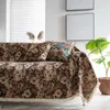 Housses de chaise housse de canapé universelle housse de canapé en forme de L motif exquis doux Vintage protecteur de meubles de ferme