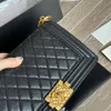 designer women bag boy20ss Spicy Mom Classic Bag Crossbody Fashionable chanelare Lingge Chain Wind Caviar Sauce Versatile Cowhide Shoulder Handheld