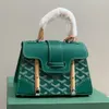 Дизайнерская сумка роскошная сайгон щипа модная сумка для плеча летняя классическая подлинная кожаная кожа Дизайнерские сумки клапают женщины