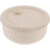 Storage Bottles Wheat Lunch Box Holder Reusable Boxes Food Containers Decorative Bowls With Lids Dedicated Fruit