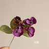 Dekorativa blommor 5st Artificial Bean Flower Branch Simulation Fake Home Wedding Decoration