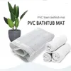 Bath Mats Bathtub Mat Small No Burr Soft Interchangeable Sucker Accessories Antiskid Pvc Foam Pad Pillow