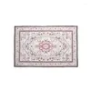 Bath Mats 3D Carpet Soft Selling Pink Backing Anti Slip Point Home Living Room Bedroom Polyester Foldable Washable