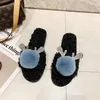 Chinelos casa bonito algodão quente senhoras outono e inverno confortável peludo mulheres moda sapatos femininos