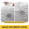 Bath Mats YOREDE Memory Foam Bathroom Floor Mat Absorbent Anti-Slip For Home Door Entry Carpet WC Toilet Accessories Set