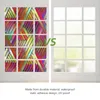 Window Stickers Static Glass Sticker Non-Adhesive Decal Electrostatic Film Privacy Cling Bathroom Decor