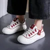 Casual Shoes Sport Flats Platform Women Sneakers Spring Fashion Lace Up Walking 2024 Resor Running Zapatilla Kvinna