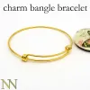 Bracelets Bracelet en acier inoxydable Bracelet Bracelet Bracelet Blanche Blanche Braceuse Braceuse en boucle Trewop Wire Super pour les charmes