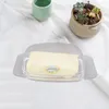 Plates Solid Color Minimalist Butter Box Dish Creative Storage Sealed