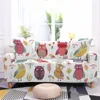 Chair Covers Cute Koala Cartoon Jungle Animal Print Sofa Cover Full Set Elastic Dustproof Wrinkle Resistant Multi-person Universal