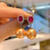 Dangle Earrings SINZRY Elegant Dress Party Costume Jewelry Simulated Gemstone Shell Pearl For Female