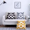 Pillow Covers 30x50cm Boho 45x45cm Tufted Black Yellow Nordic Style Throw Pillowcase For Living Room Sofa Home Decorative