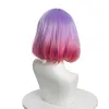 Парики парики синтетические волосы аниме Астромум дизайн Луна Косплей парик луна парик розовый микшенький цвет короткий парик
