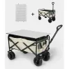 Tools Hot Selling Outdoor Camping Cart Portable Foldable Trolley Wagon Camping Car Picnic Equipment Trolley