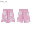 New Models Denim Shorts Shorts Designer Kapok Foam Print Street Men's and Women's Loose Fitting Sports and Leisure Couple Five Point Beach Pants 1031