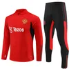 2024 2025 Soccer -Trailsuits Männer Fußballtraining Anzug 23 24 25 Zug Rashford Mount Mainoo Arnold B. Fernandes Garnacho Hojlund Jacket Kit Männer und Kinder Überlieferung 99