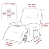 Chair Covers 1 2 Seater Recliner Sofa Cover Stretch Spandex Lazy Boy Removable Non Slip Couch Armchair Slipcovers Living Room
