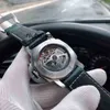 Zegarki projektant mody mody szwajcarski automatyczny ruch Sapphire lustro rozmiar 44 mm 13 mm importowany skórzany opaska LGA1 Style