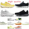 2023 Scarpe Cloud su x Running Uomo Nero Bianco Donna Rosso ruggine Designer Sneakers Swiss Engineering Cloudtec Traspirante Uomo Donna Scarpe da ginnastica sportive Taglia Eur 36-46