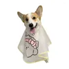 Dog Apparel Cat Haircut Transparent Frosted Cloak Tear Marks Facial Care Cute Waterproof Cloth Coverall Pet Tools
