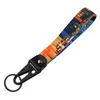 Sleutelhangers Lanyards Verschillende soorten cartoon Cool Key Tag Borduursleutelhangers voor motorfietsen Auto Tas Rugzak Sleutelhanger Mode Ring Gi Ot9Tx