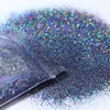 Nail Glitter PrettyG 28G/Bag 1oz Laser Holographic 0.2mm Sparkly Flakes Hexagon For Harts Diy Art Craft Decoration