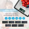 Digital Kitchen Scale 5kg10kg Food MultiFunction Stainless Steel Balance LCD Display Measuring kitchen accessories no battery 240325