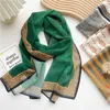 Scarves Spring Summer Women Turban Shawls Geometric Print Soft Gauze Sun Protective Bandanas Headwrap Scarf Long Neckerchief