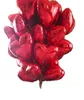 50pcs 18 pouces coeur feuille ballons mariage anniversaire Saint Valentin fête coeur amour hélium Balaos décoration bébé douche cadeaux 8118316