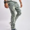 Men Vintage Stylish Loose Ripped Patch Jeans Pants Streetwear Male Solid Casual Straight Denim Trousers 240329