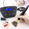 Machine Rotary Tattoo Hine Pen Set Tattoo Kit de maquillage permanent Hine Hine Tattoo Tattoo Gun Hine avec aiguilles