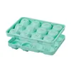 Baking Moulds Rose And Diamonds Silicone Ice Making Mould With Removable Lids Easy To Clean For Mojitos Popsicles Infused Mint