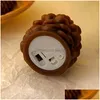 Candles Christmas Decoration Led Head Pinecone Electronic Candle Lamp Home Indoor Scene Layout Lights Drop Delivery Garden Decor Dhgi7