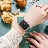 Relojes de pulsera Reloj con correa de silicona colorida para mujer Muñeca luminosa con dial de fácil lectura para reuniones de negocios en la oficina exterior