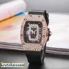 Watch Mechanical movement Watch Swiss Movement Top Quality 2023 Women Full Diamond Women Mujer Lady Wristwatch Woman Best GiftHMYX