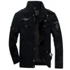 Mens Jackets Men Army Plus Size 6Xl Outerwear Embroidery Jacket Drop Delivery Apparel Clothing Coats Dhvcf