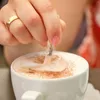 Łyżki kawioru kawiarni mieszaj patyki łyżki jajko serwujące mieszanie do restauracji małe