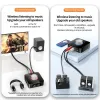 Connectors Soomfon Bluetooth 5.0 Audio Adapter TV 2in1 ontvangerzender 3,5 mm Aux RCA TF/Udisk Jack LED -display voor Home Car Stereo