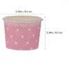 Disposable Cups Straws Dessert Bowls For Sundae Bar Ice Cream Mini Food Containers Jelly