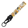 Porte-clés Longes Différents types de dessins animés Cool Key Tag Broderie Fobs pour motos voitures sac à dos porte-clés mode anneau gi otfp0