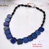 Colliers GG bijoux en vente pierres précieuses naturelles Semi pierre cristal Lapis Lazuli Jasper collier pendentif pour femmes dame mode bijoux cadeau