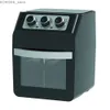 FRYER AIR FRIVER 12L 1800 W Rotary Disidratatore Vettore Forno 17 Touch Screen Friggitore prefabbricato Friggitore multifunzionale Air Fryer per cottura Y240402