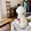 犬のアパレルパッチラブフォールアンドウィンターパッド入り温かいペットスウェットシャツTシャツ猫衣服子犬ビチョンテディブーメランスモール