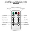 LED -strängar Batterifall Vattentät telekontrol Utomhusrörsbelysning 100/2000LAMP 8MODER FÖR GARDEN GARDEN DECEPTION Party Holiday YQ240401