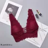 Bralette sous-vêtements Camisoles réservoirs dentelle débardeur femmes profond V dos croix fil sous-vêtements Lingerie brassière 863