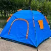 Tents And Shelters Outdoor Portable Cotton Double Door Tent Camping Supplies Window Fishing Nature Hiking Trip 4-5 People